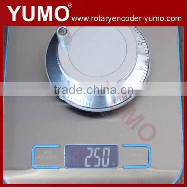 ISM8060 80mm 100 ppr pulse 5V DC Manual Pulse Generator CNC Handwheel MPG Manual Encoder rotary encoder servo motor encoder