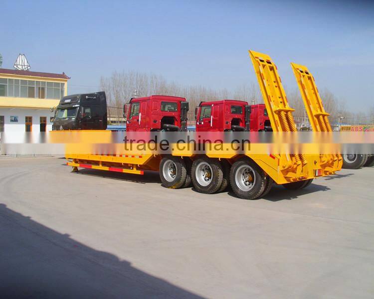 Heavy Duty 40 tons-120 tons Lowbed Cargo Utility Truck Trailer/Semi Trailer