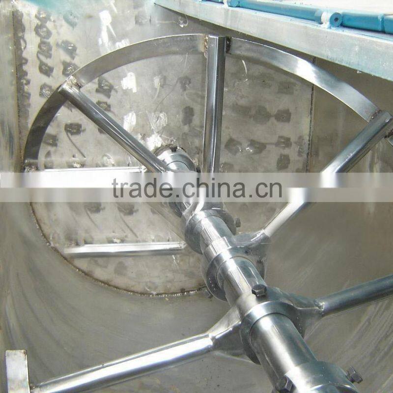 horizontal mixer for fertilizer chemical powder in China