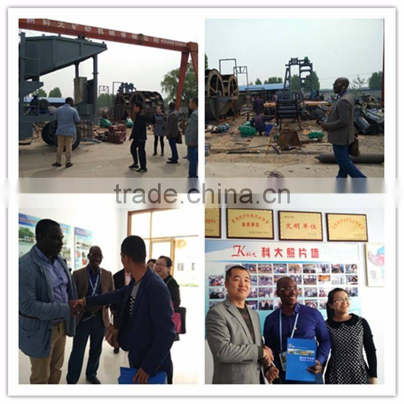 Water master sand/gold dredger with ISO certificate