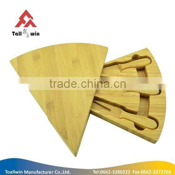 hot selling high quality bamboo cheese chopping board
