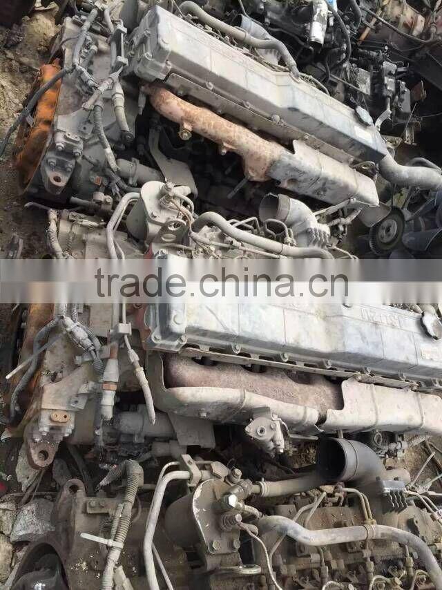 Used I suzu 6HE1 6HH1 6HK1 Diesel Engine FRR FTR GMC W5500 W6500 W7500, Usado 6HE1 Motor