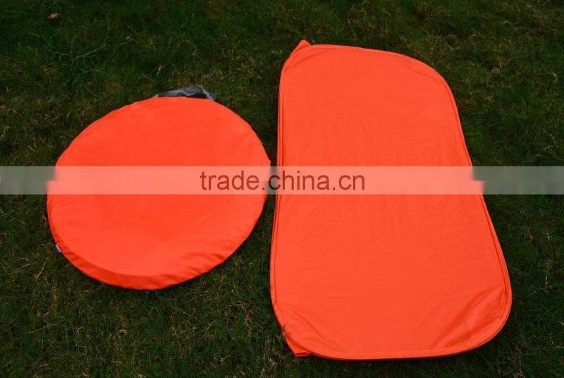 Square design easy folding kids outdoor pet tunnel