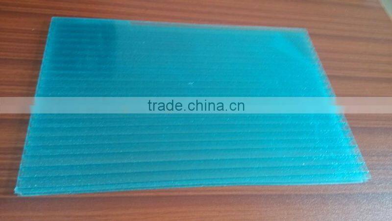 4mm twin wall polycarbonate sheet, hollow pc sheet,pc sheet on sale
