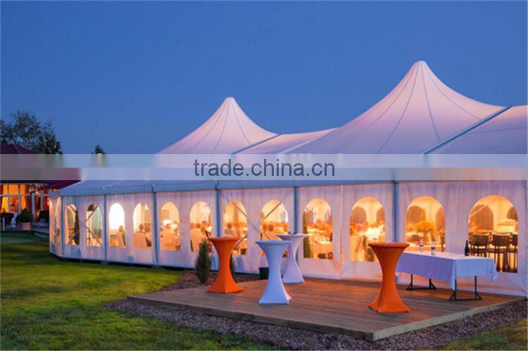 Hot sale aluminum frame multi-side event party tent with dome