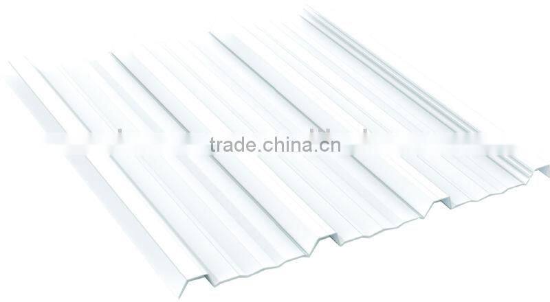 Co-Extruded Plastic Polycarbonate Corrugated Roofing Sheet (Valuview Opal TRIMDEK)