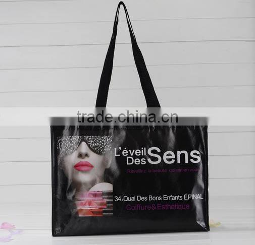 eco fashion non-woven bag, laminate film 120g nonwoven bag