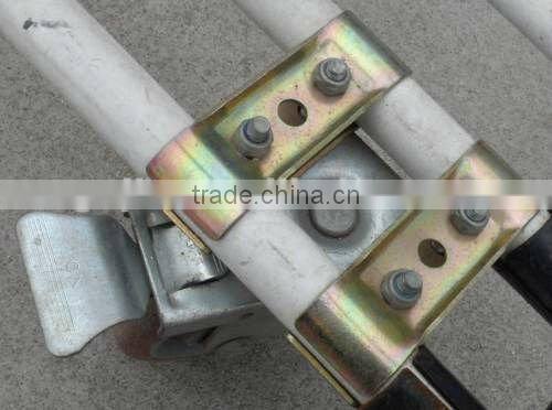 4" swivel PU caster for storage cart with wheels without brake