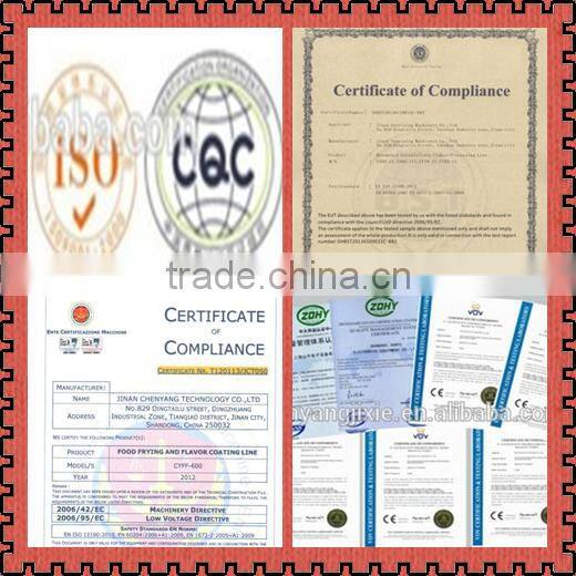 High output low consumption sandwich snack production line