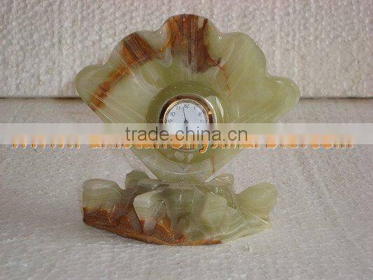 Buy cheap Long Life New selling attractive style CLOCKS ONYX MARBLE HANDICRAFTS