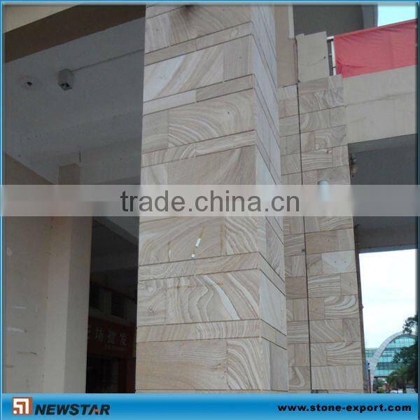yellow sandstone wall cladding