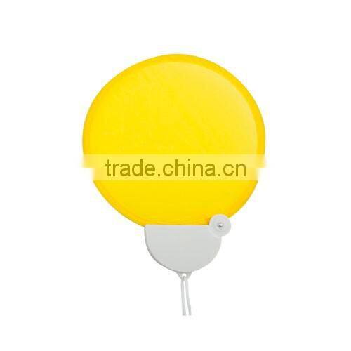 polyester necklace fan cheap promotional foldable necklace fan