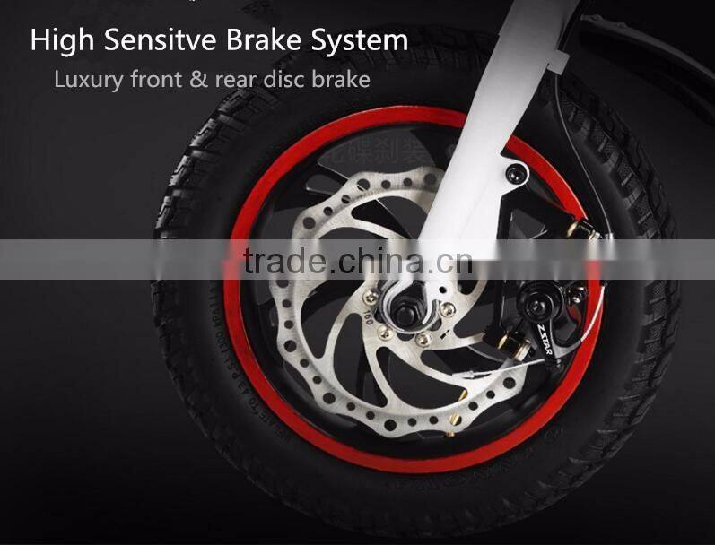 2017 New Arrival Smart Mobile APP Control Electric Mini Folding Bicycle, 12inch Foldable Electric Bicycle, 36V 350W Electro Bike