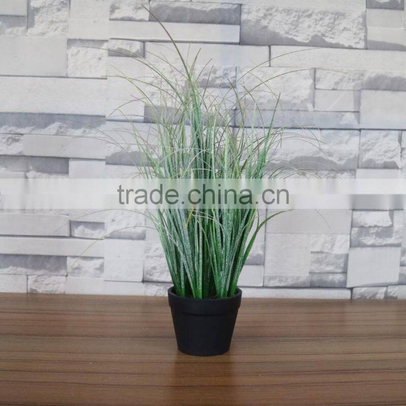 Table decorative plastic grass bonsai