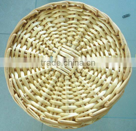 nature wicker creel basket
