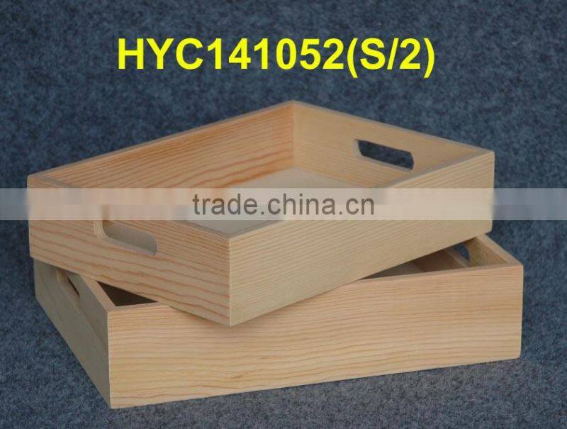 promotional high quality wooden servig tray