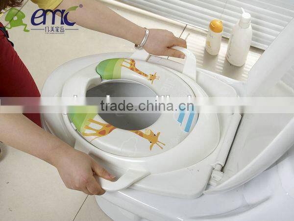 Plastic baby toilet seat, bathroom baby seat