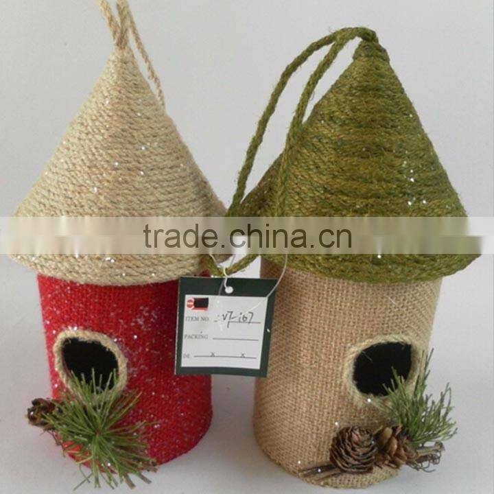 China factory supply crafts decorations christmas village houses for christmas market