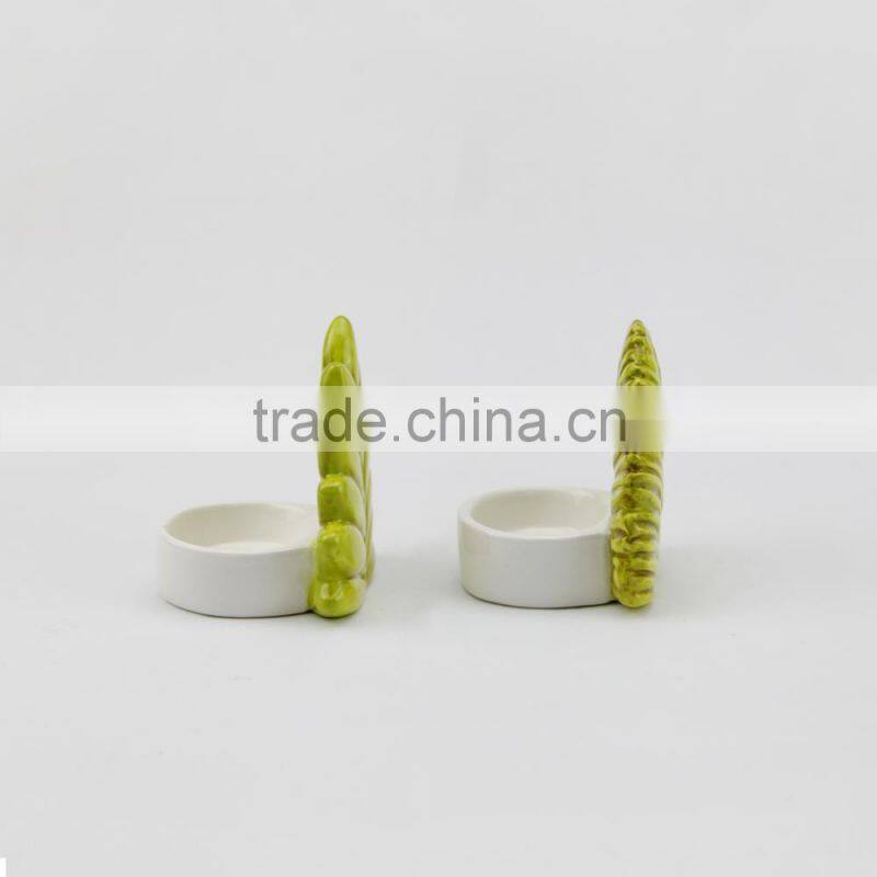 Leaf Shaped Tealight Candle Holder