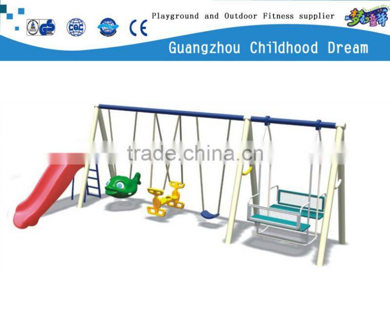 (CHD-862) Happy childhood games swing set, funny outdoor swing, residential baby swing