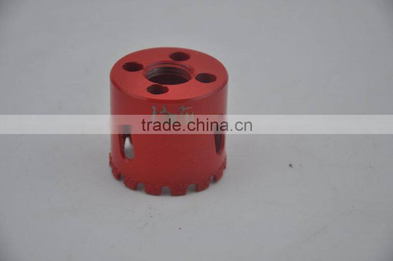 40mm Vacuum Brazed Diamond hole saw / Diamond core drill bits
