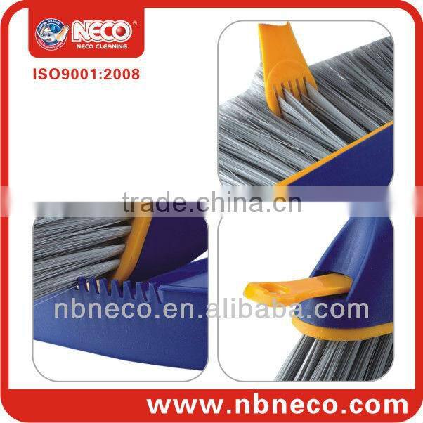 dustpan with broom