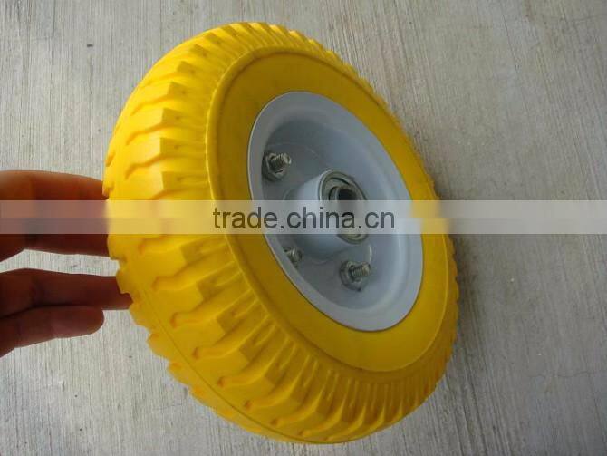 falt free tire pu wheel 2.50-4