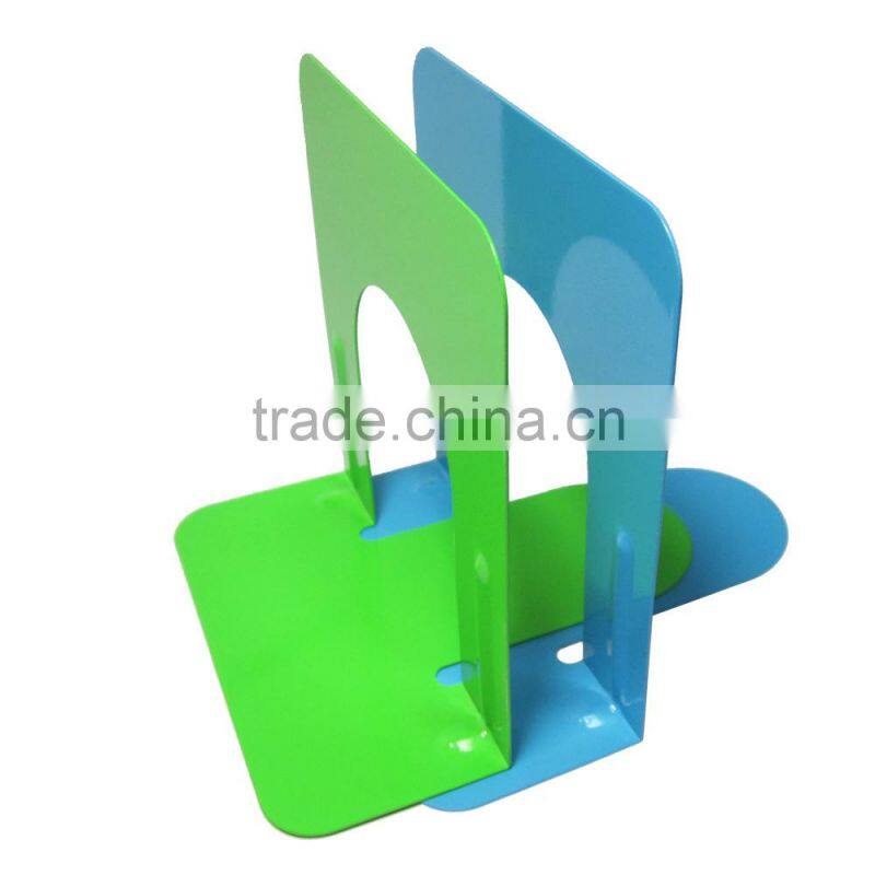 High quality colored simple design 5"metal desktop book stand