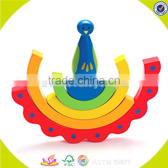Wholesale teaching aid wooden building blocks toy fashionable wooden building blocks toy W13A029