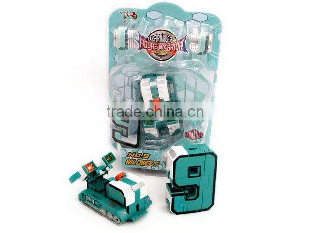 Kids Plastic Transformable Toys Figures 0-9 QS120812020