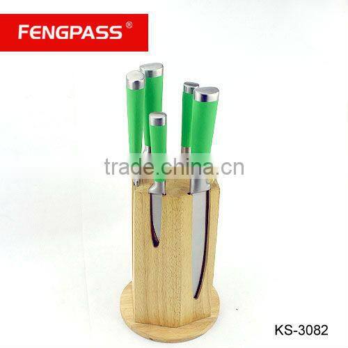 High quality round knife block(371-389-469)