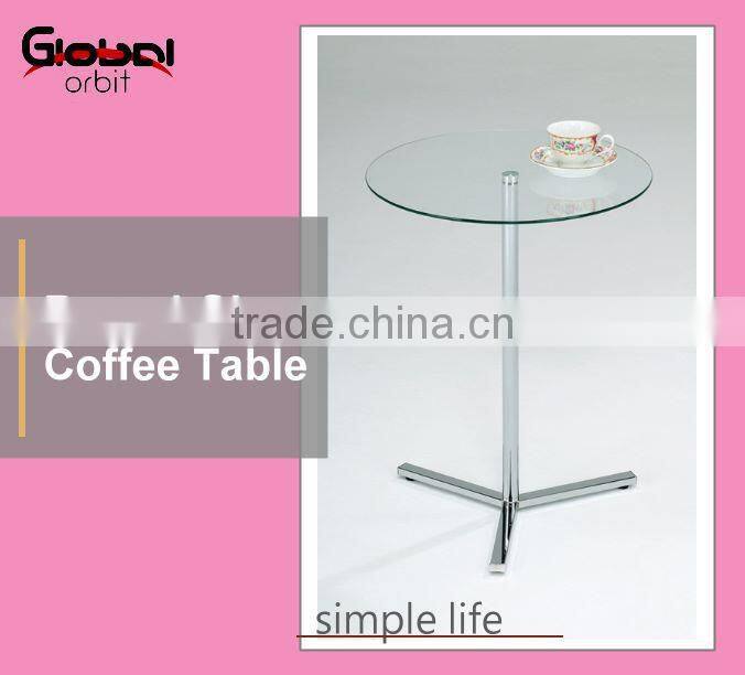 Modern Nesting Table Living Room Square Tea Table Tempered Glass Table