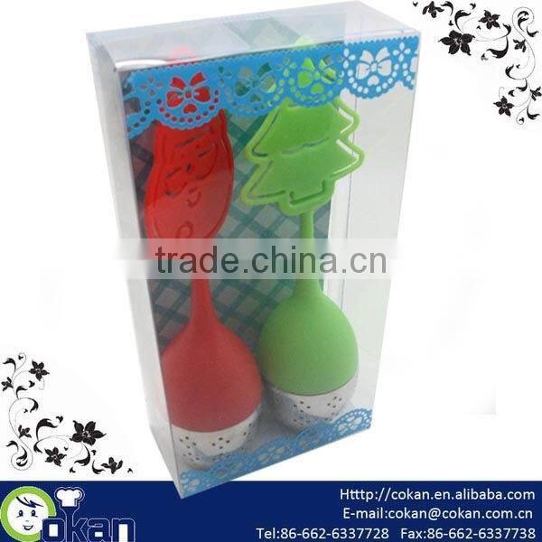 2016 Popular Tea Bag Stainless Steel Silicone Tea Infuser CK-2167C