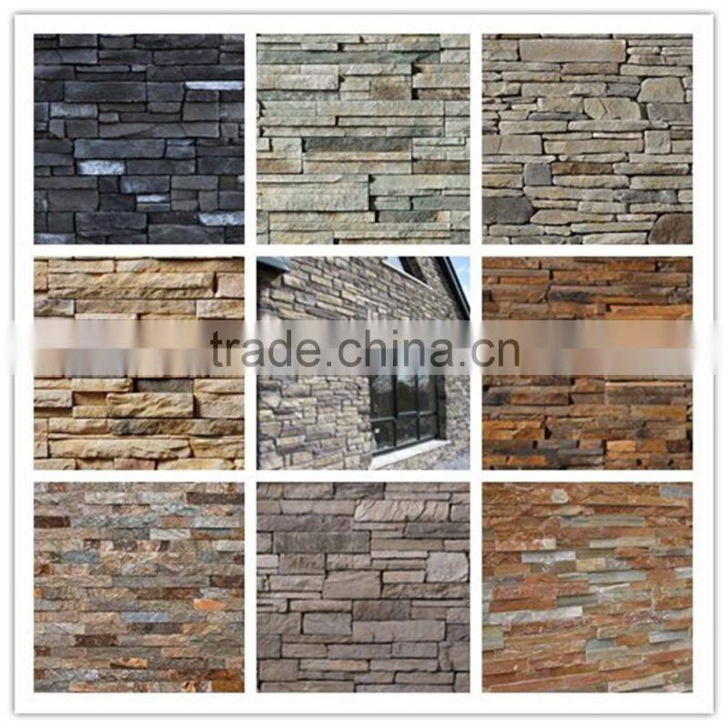Natural stacked slate cultural stone