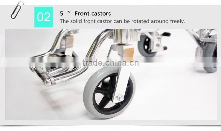 TopMedi TAW807LABP travel mobility wheelchair Health Care Product Lightweight Portable Travel Wheelchair for Airplane