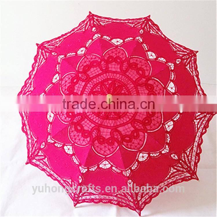 Vogue New Inventions Lace Wedding Lace Parasol Umbrella