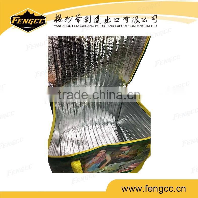 cheaper good quality promotional and gift food or wine or cans cooloer bag and ice bag