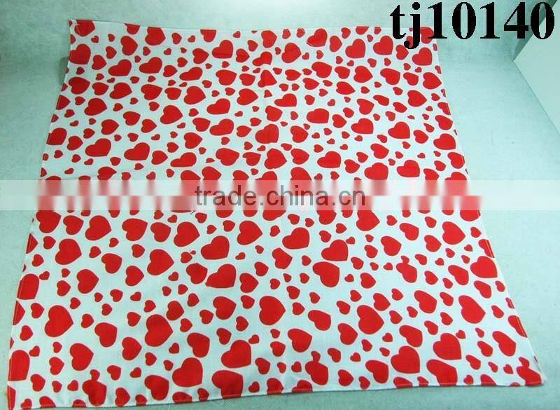 2016 New Fashion silk screen printing skull bandana