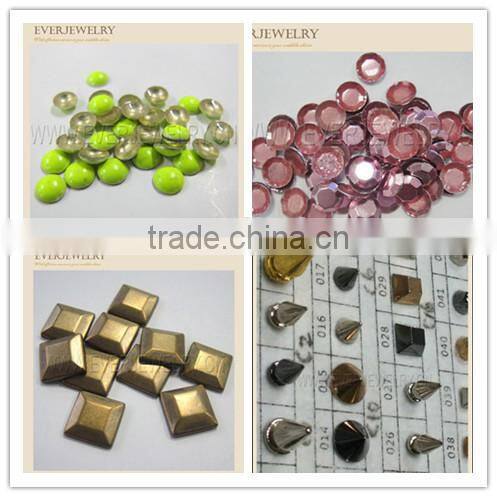 hot fix stones for clothes decoration, ab coating colors