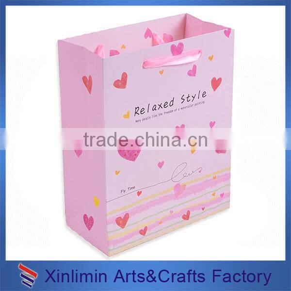 Custom red colour kraft paper bags for cement