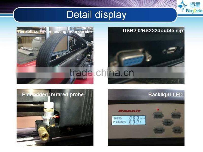 sticker/vinyl cutter plotter rabbit cutting plotter 1360