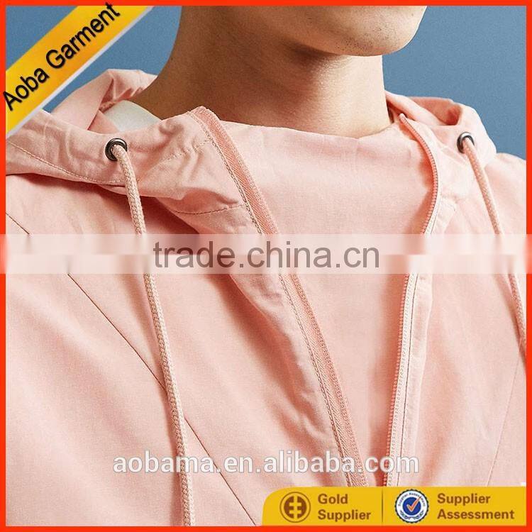 OEM customized pwinter running men jacket
