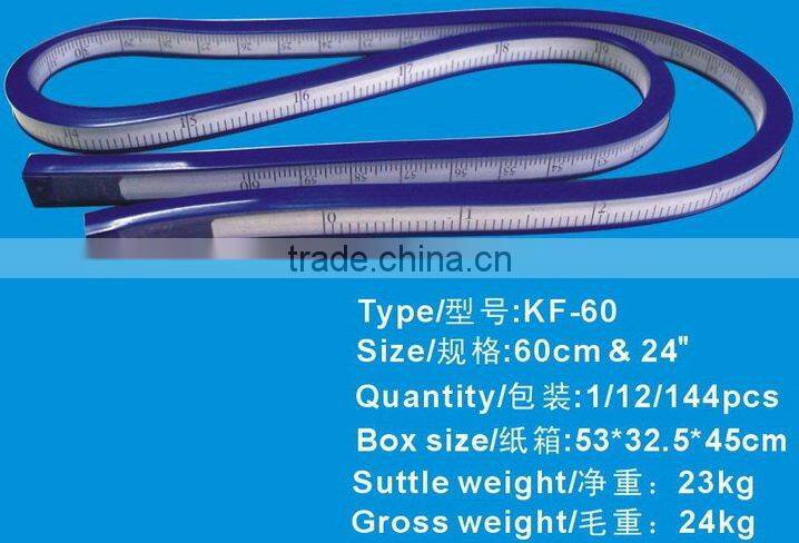 Kearing economical 30cm Rigid Plastic Patchwork Quilting Rulers straight ruler for dressmaking sewing #kpr5151