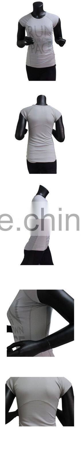 Online Shopping Women Oem Sportswear Custom Running T Shirt Wholesale China
