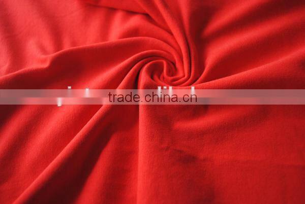 2015 knitted 97% cotton 3%spandex fabric for garment