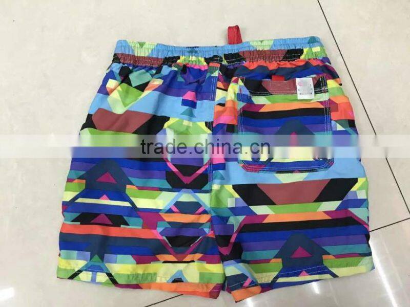 Garment stock lot kid's fashion comfortable bermuda sport shorts