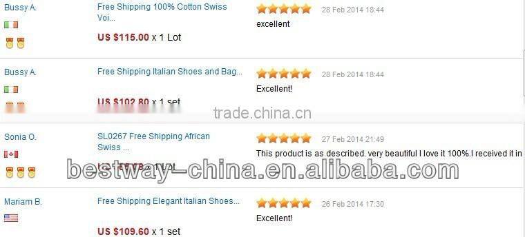 Promotional Custom Nigeria African Beads Jewelry Set BJ0005-1