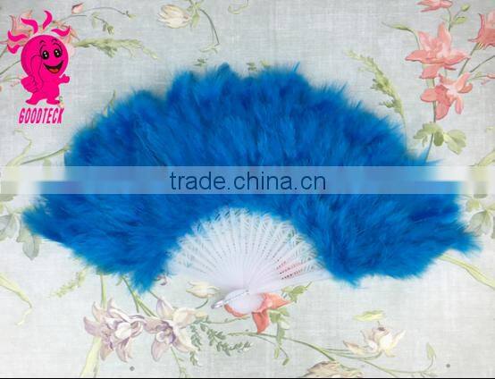 China Supplier Feather Fan Wedding Occasion and Party Decorations Event Party Item Type dancing feather fans