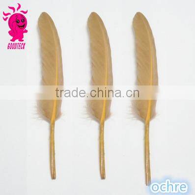 Wholesale multicolor decotation goose feather for party and wedding15-20cm