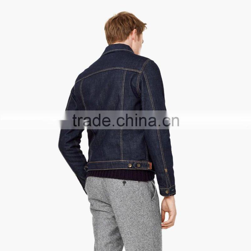 classic blue wholesale denim jacket men new fashion wear